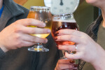 Couple Drinking Rootstock Cider